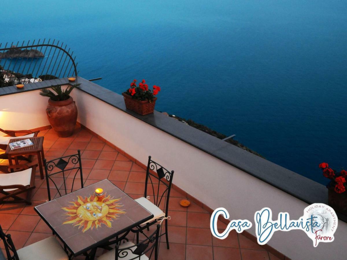 Casa Bellavista Villa Furore Bagian luar foto