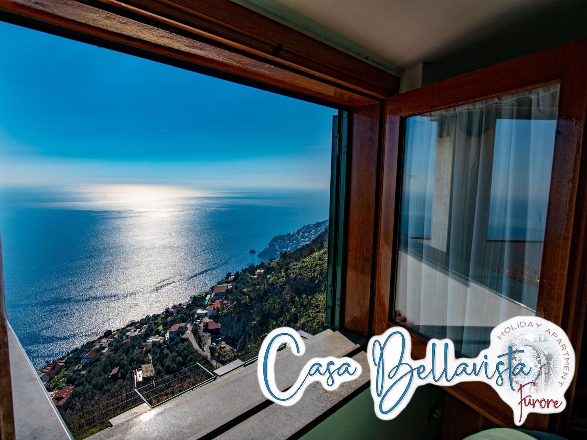 Casa Bellavista Villa Furore Bagian luar foto