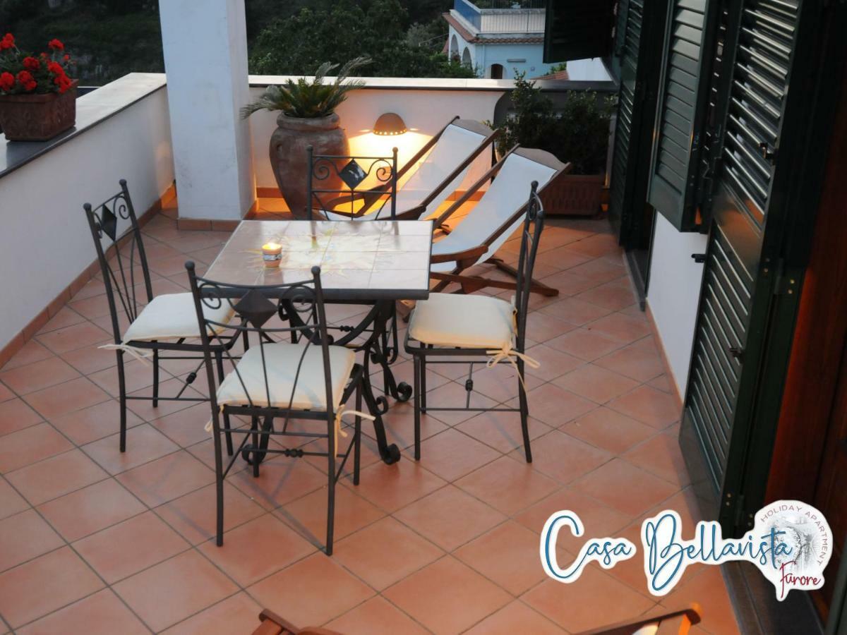 Casa Bellavista Villa Furore Bagian luar foto