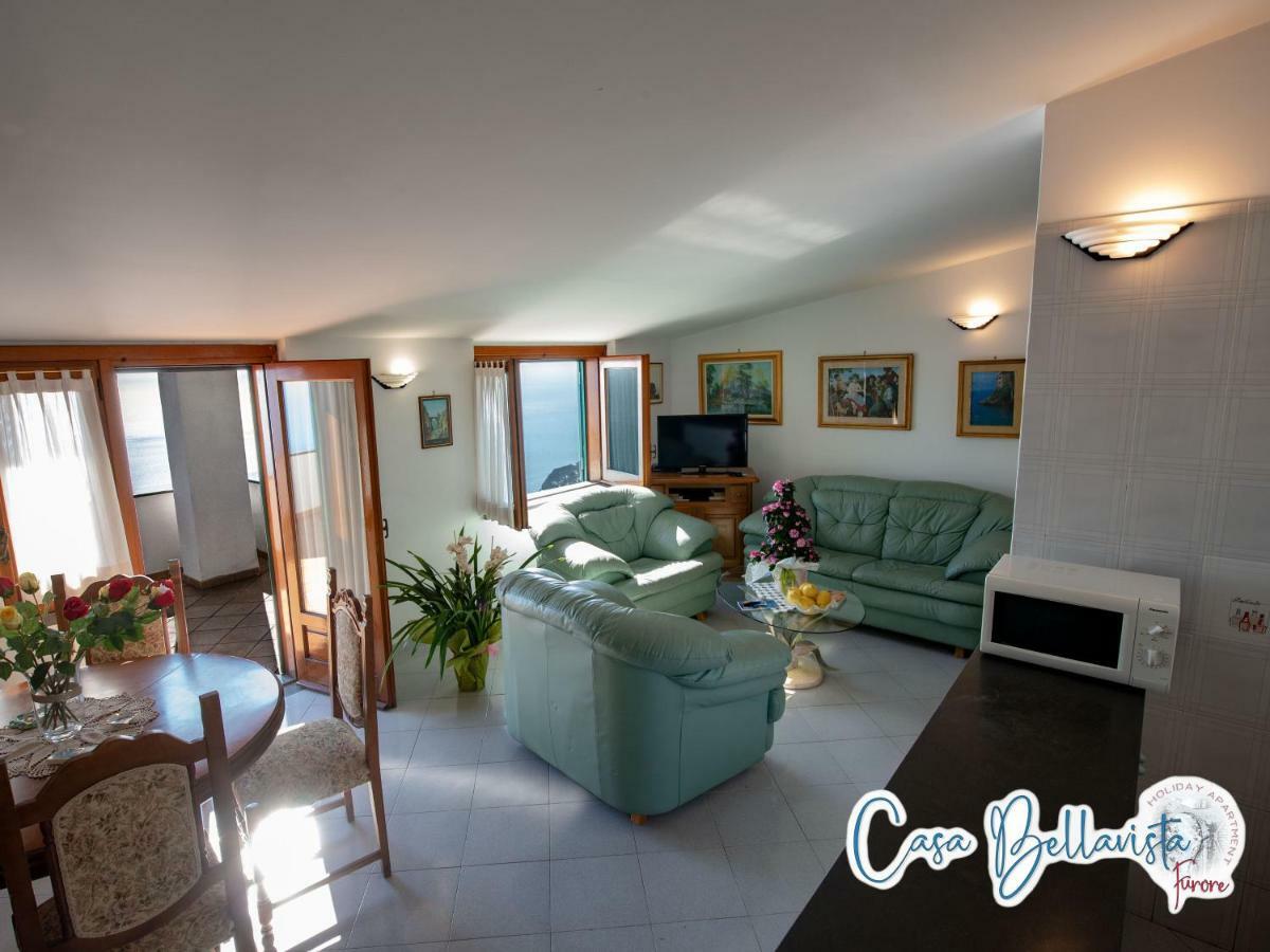 Casa Bellavista Villa Furore Bagian luar foto